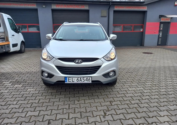 Hyundai ix35 cena 45700 przebieg: 157000, rok produkcji 2013 z Pabianice małe 211